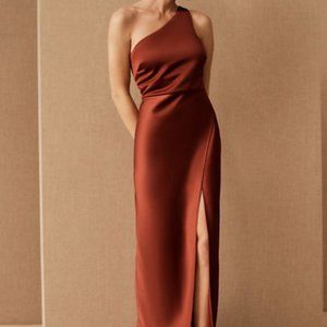Anthropologie Satin Dress